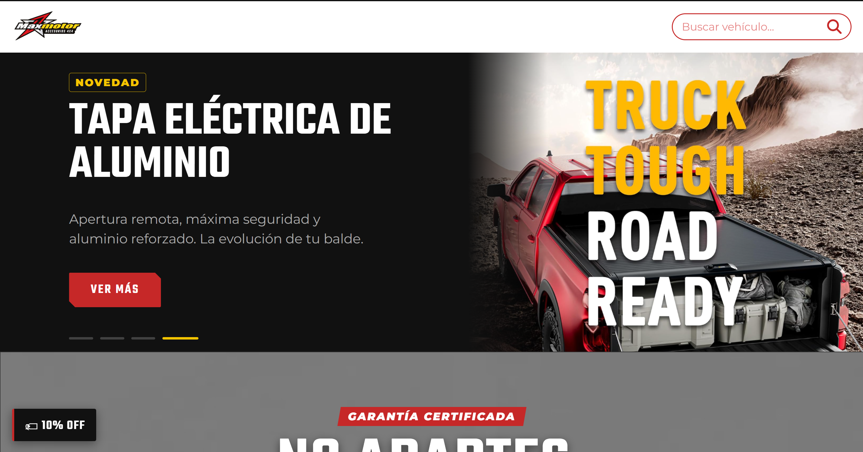 MaxMotor catalog website