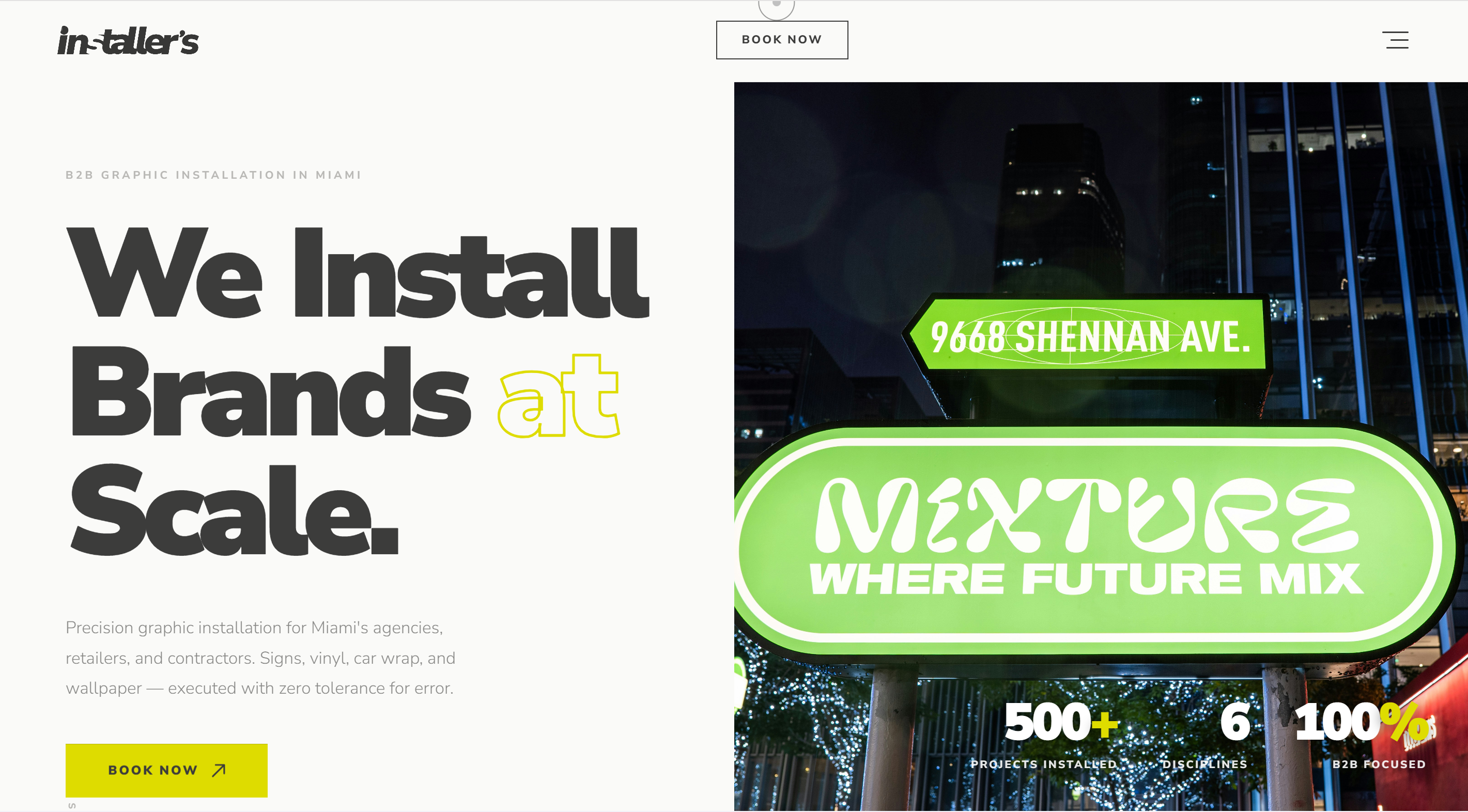 Installers website